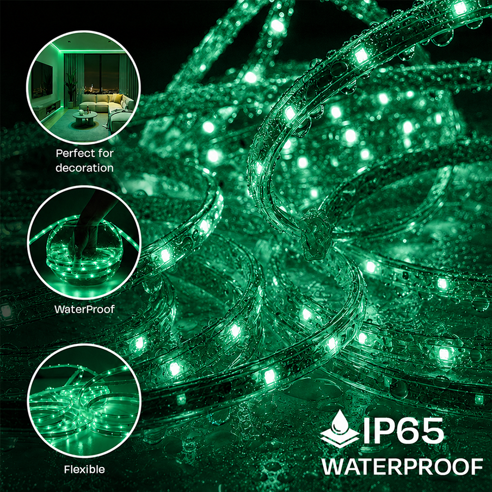 MP Premium LED Rope Light - Green