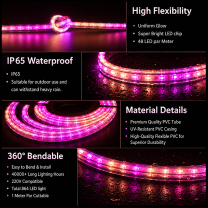 MP Premium LED Rope Light - Multicolor