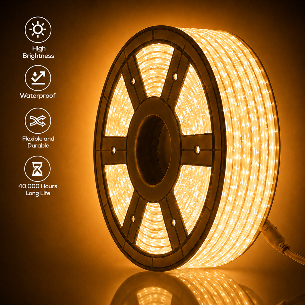 MP Premium LED Rope Light - Warm White