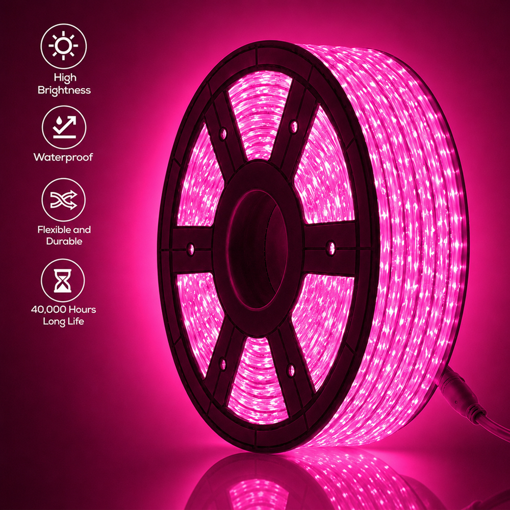 MP Premium LED Rope Light - Pink
